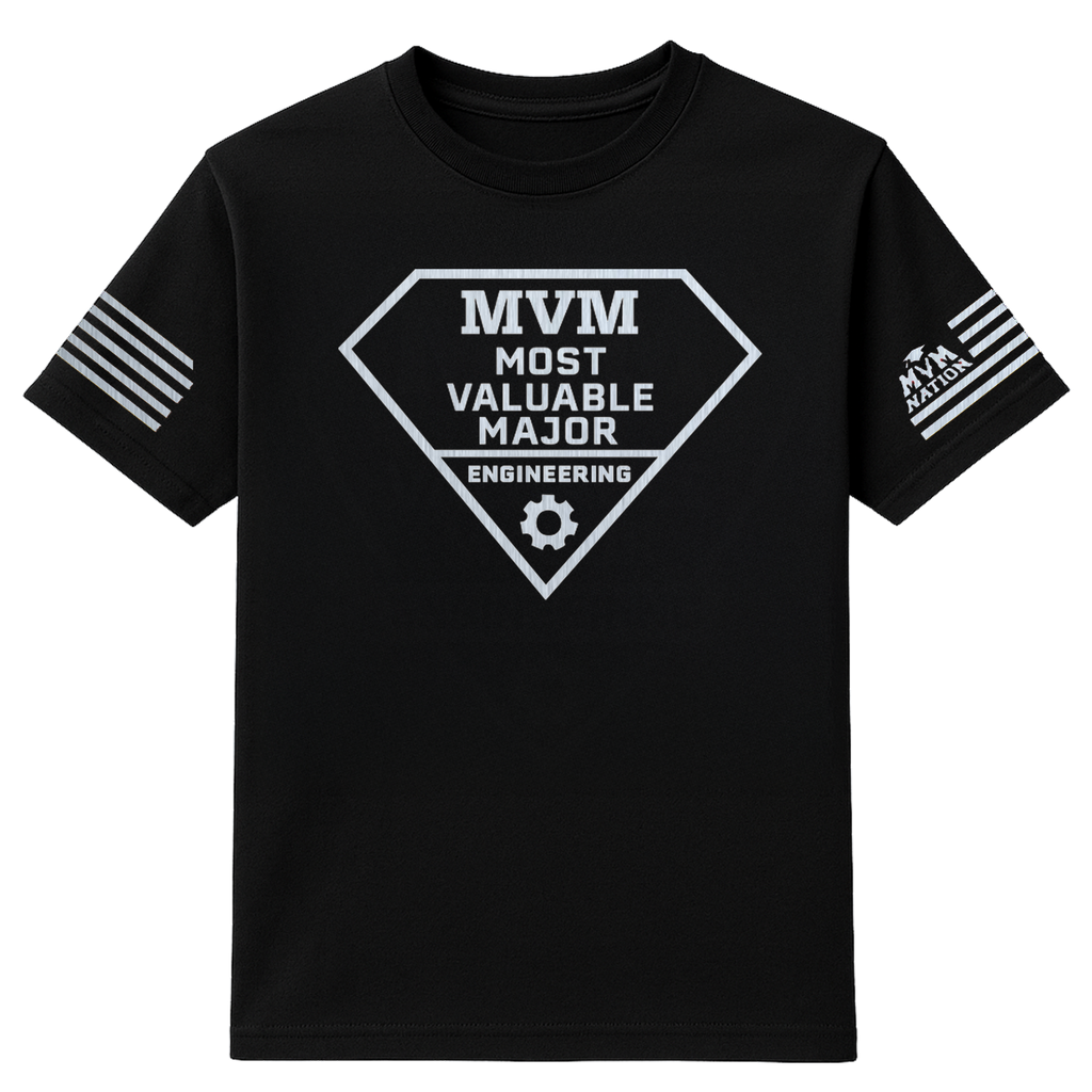 MVM Engineering T-Shirt – Black (Diamond Edition)