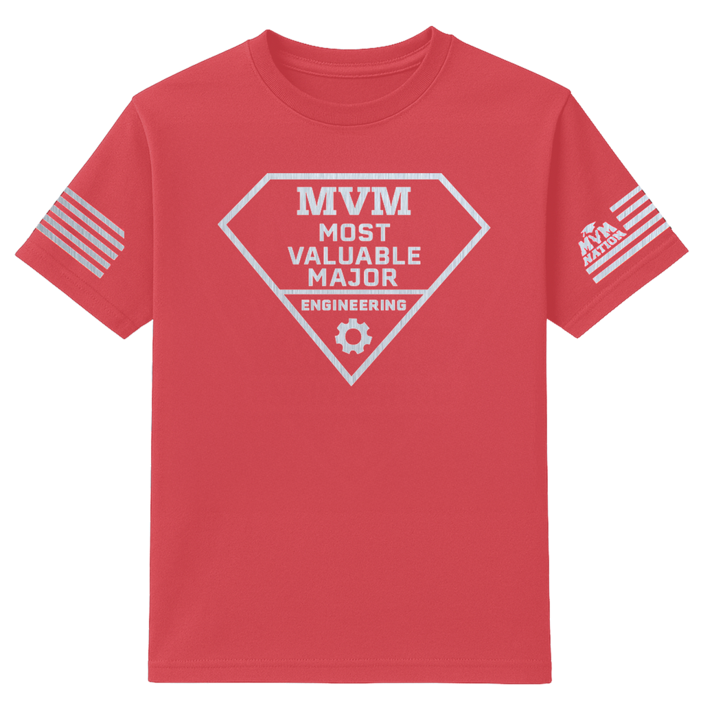 MVM Engineering T-Shirt – Red (Diamond Edition)