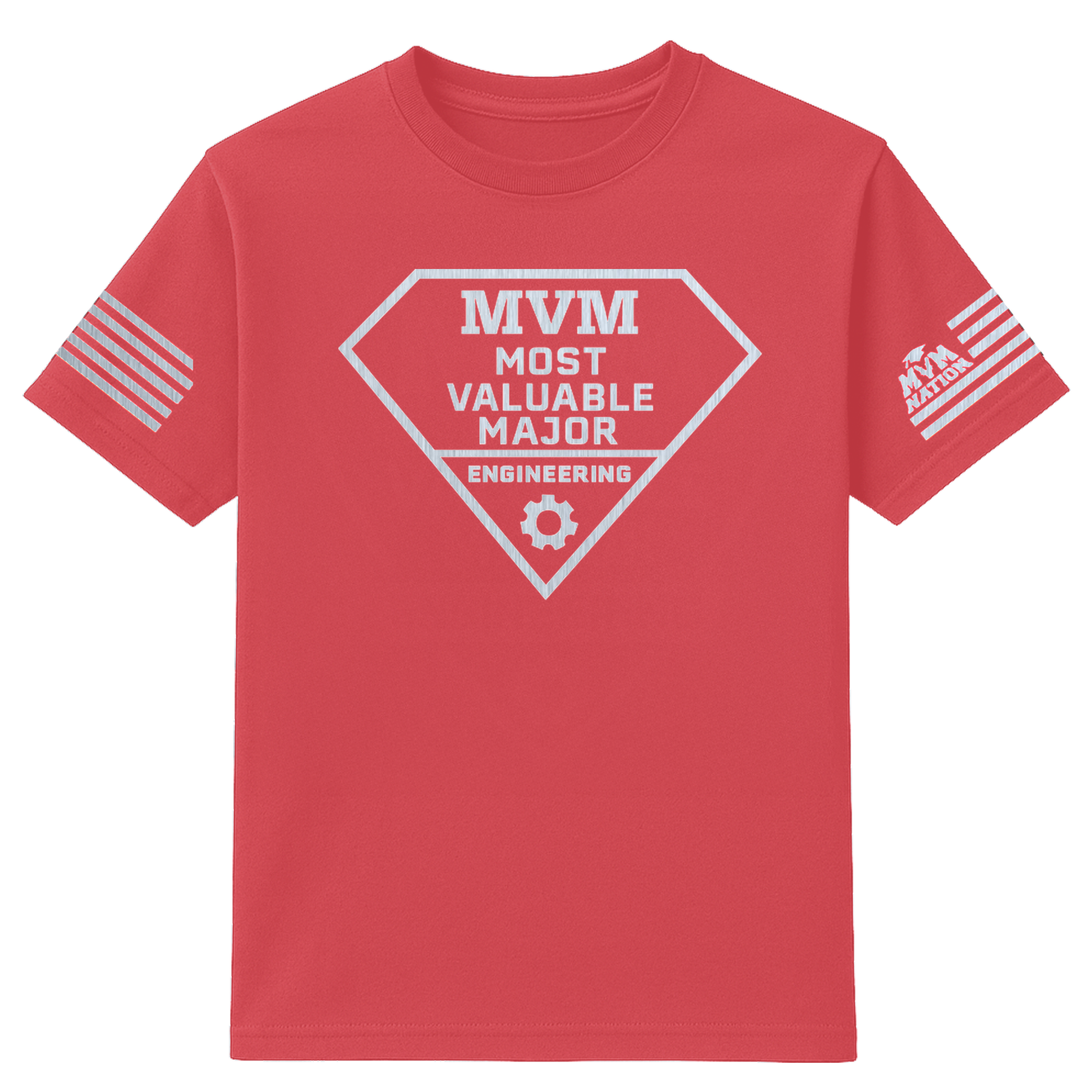 MVM Engineering T-Shirt – Red (Diamond Edition)