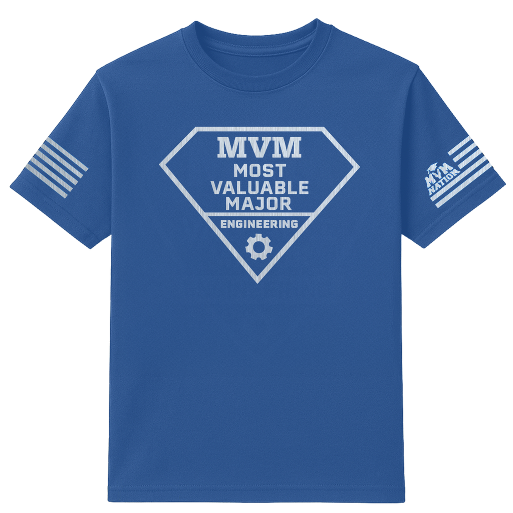 MVM Engineering T-Shirt – Blue (Diamond Edition)