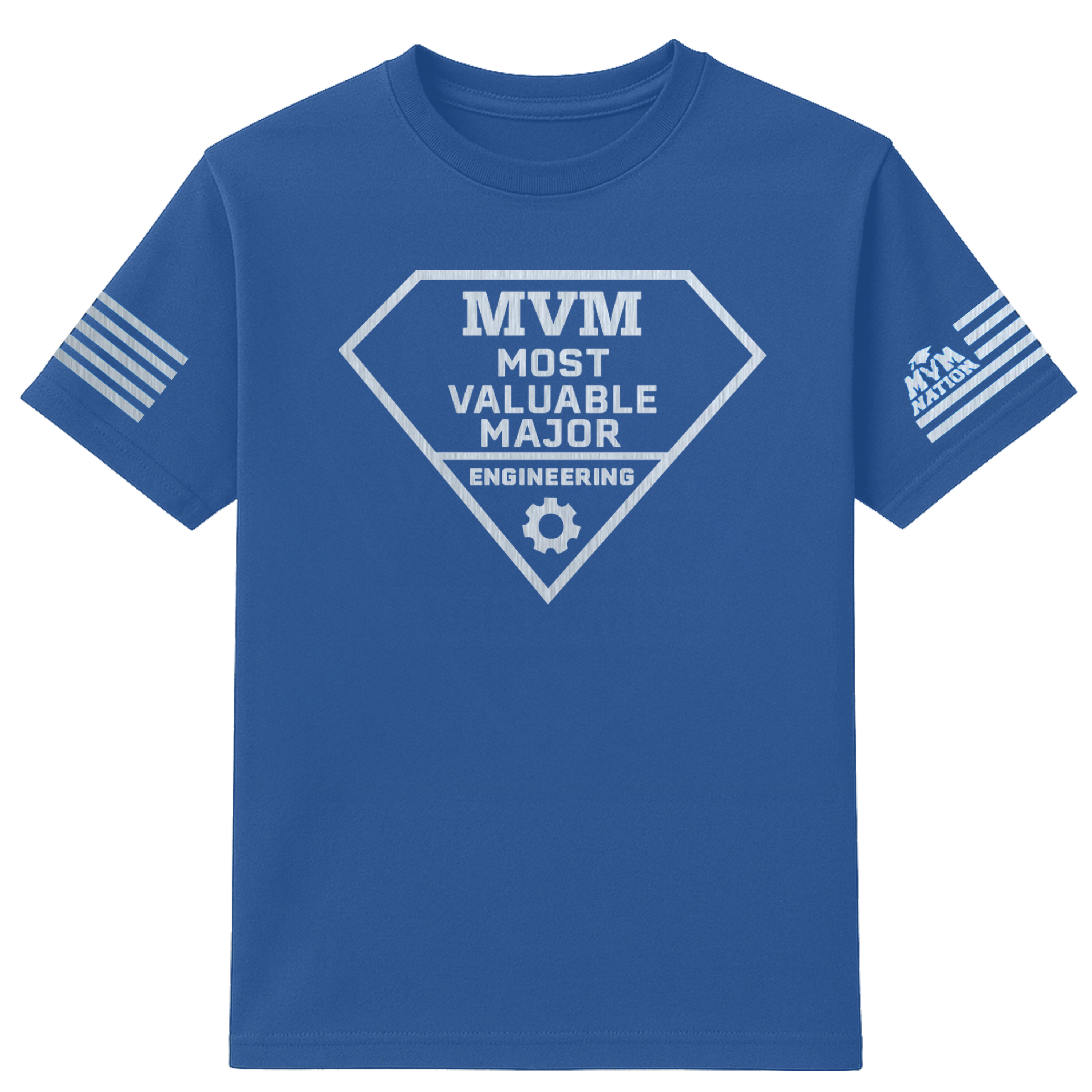 MVM Engineering T-Shirt – Blue (Diamond Edition)